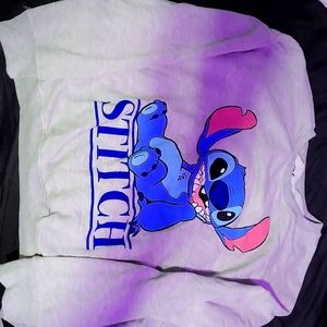 Disney stitch sweater, grey, XL